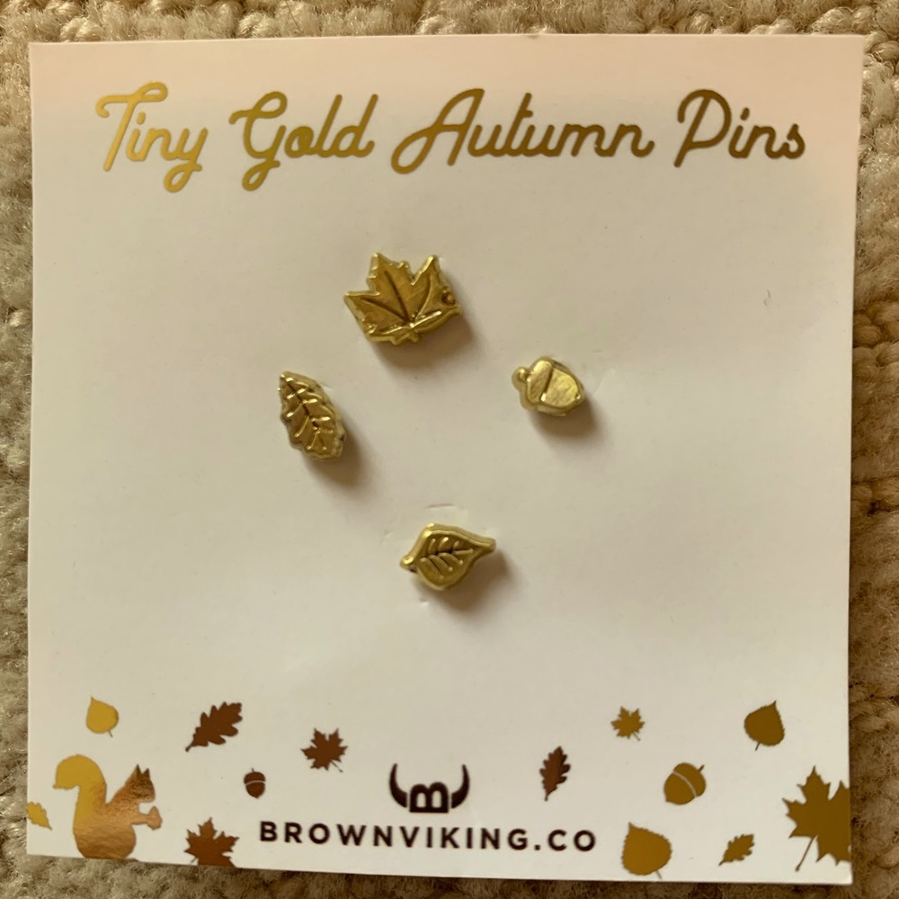 Autumn/fall Leaf Pins